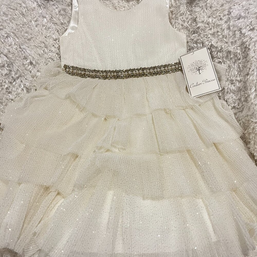 Couture Toddler 4 Girls Princess Dress NWT